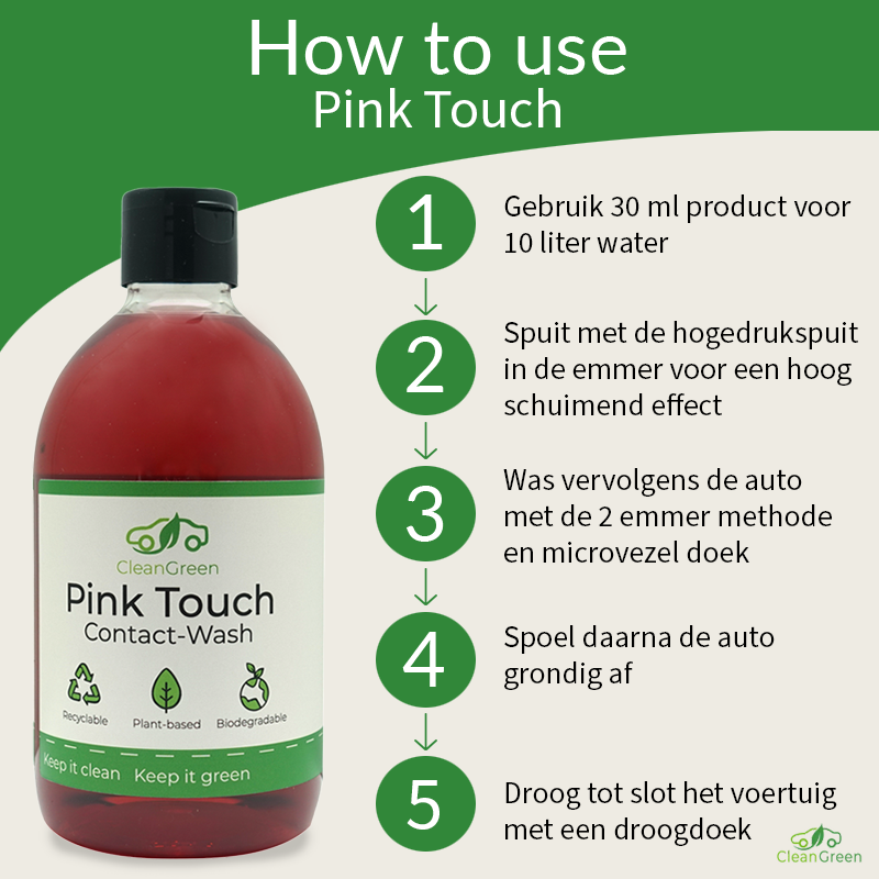 Pink Touch - Contact Wash